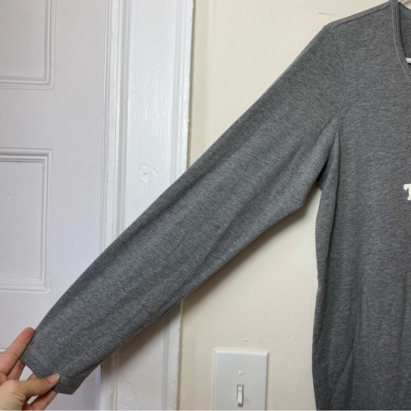 Jenni Intimates | Not Today Christmas Cat Rudolph Print Sleep Shirt Gray Medium - Picture 5 of 9